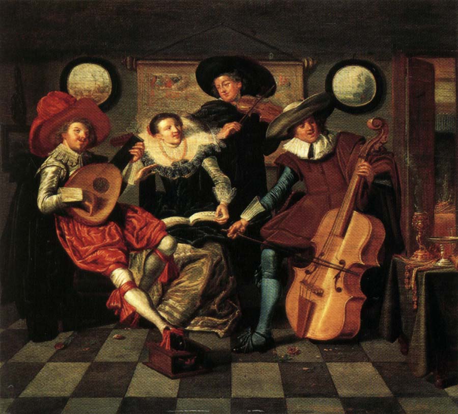 Dirck Hals The Merry Company